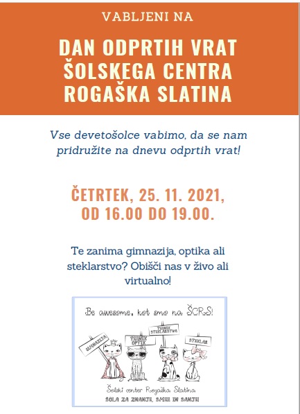 Dan odprtih vrat ŠC RS